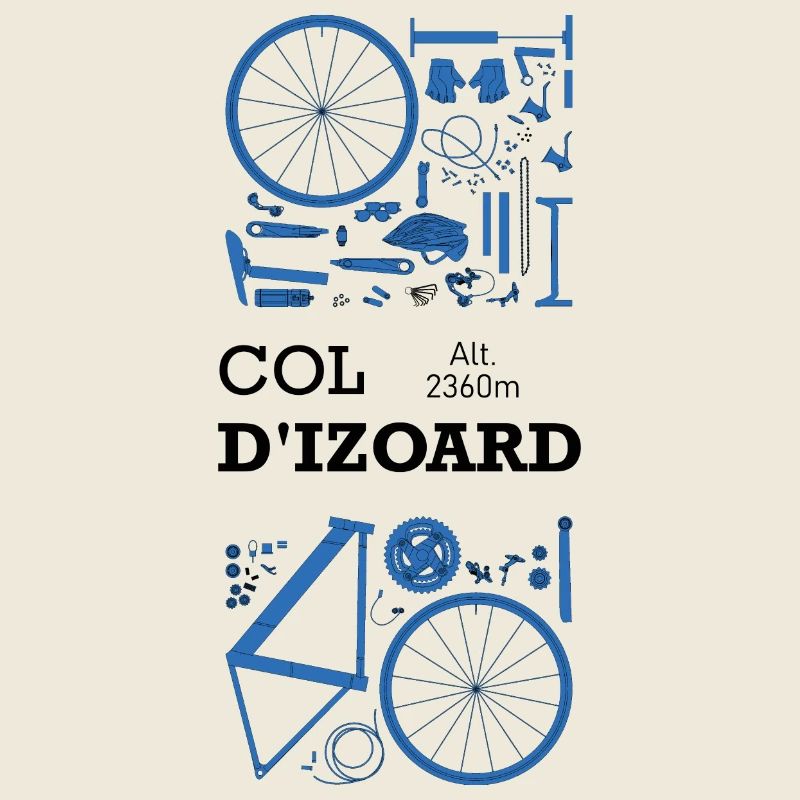 J'peux pas, j'ai vélo. Col d'Izoard.