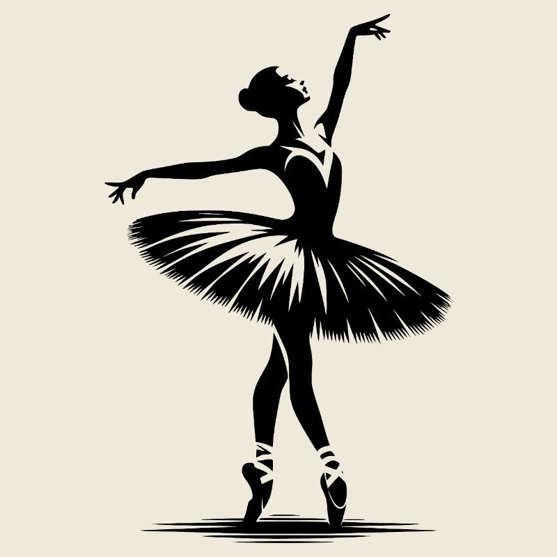 Perfect harmony in the world of dance pose