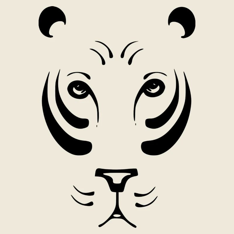 Lioness noir et withe