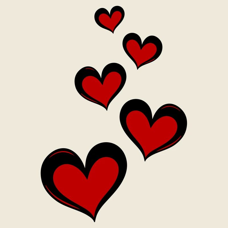 Symbole d’amour des cœurs
