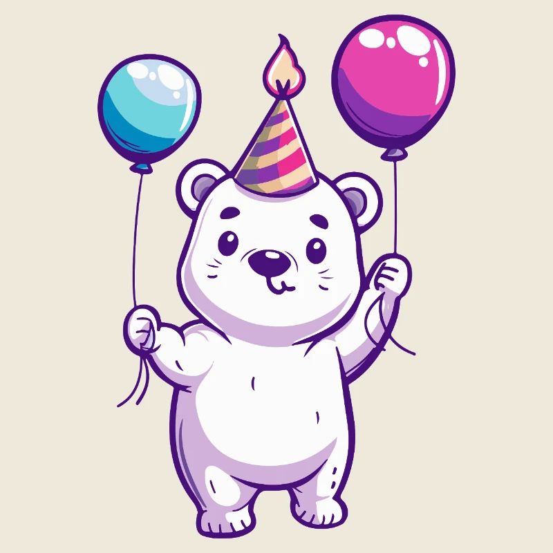 Polar Bear Polar Bear Birthday Baby