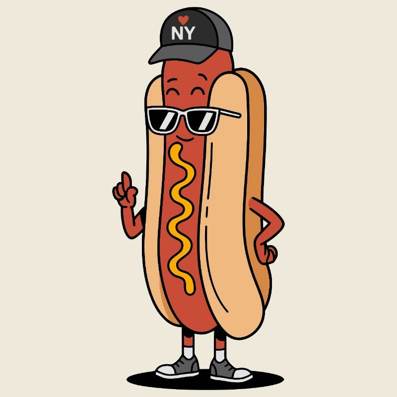 New Yorker Hot-Dog-Attitüde