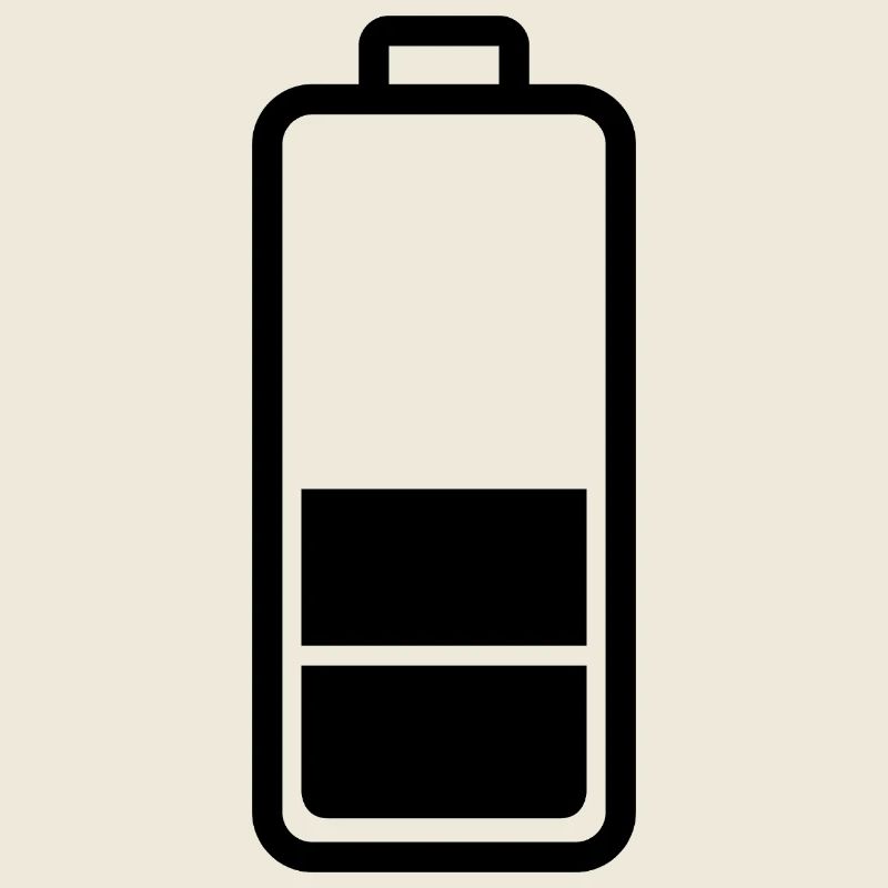 schwache Batterie