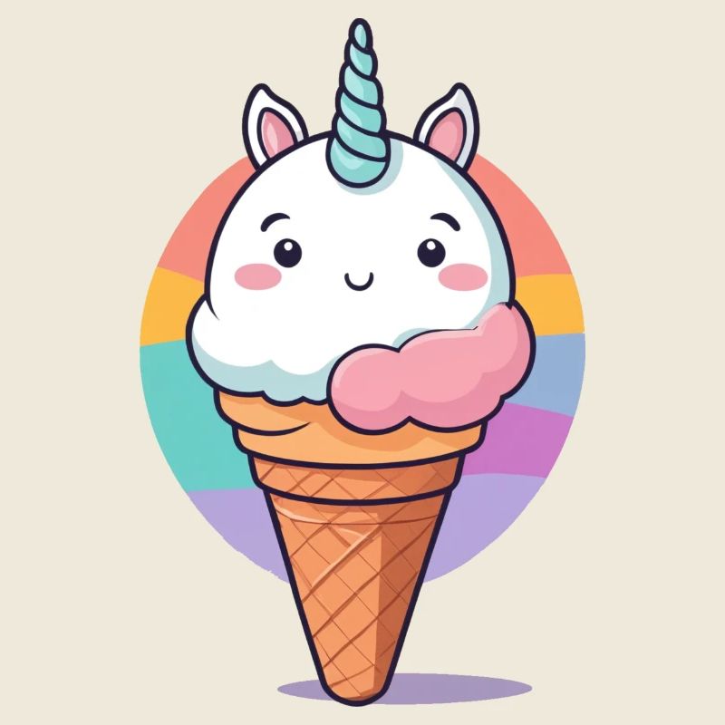 Einhorn Eis