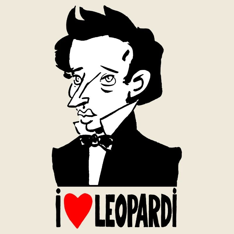 Portrait Giacomo Leopardi