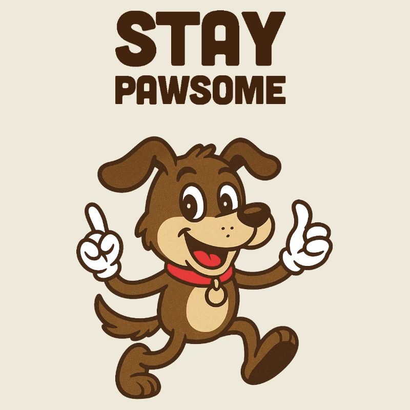 Stay Pawsome Dog