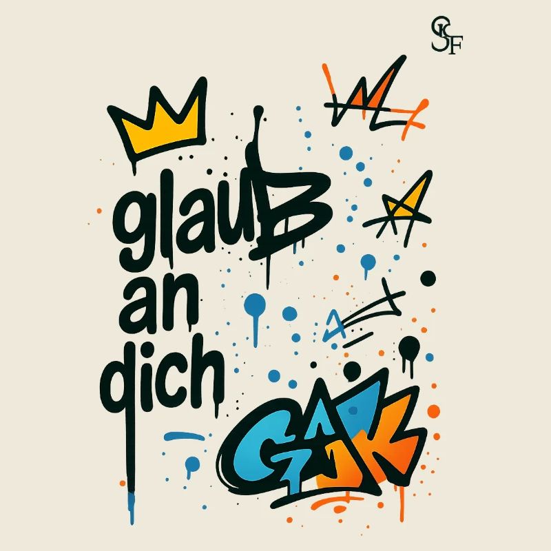 Graffiti Believe In You Design