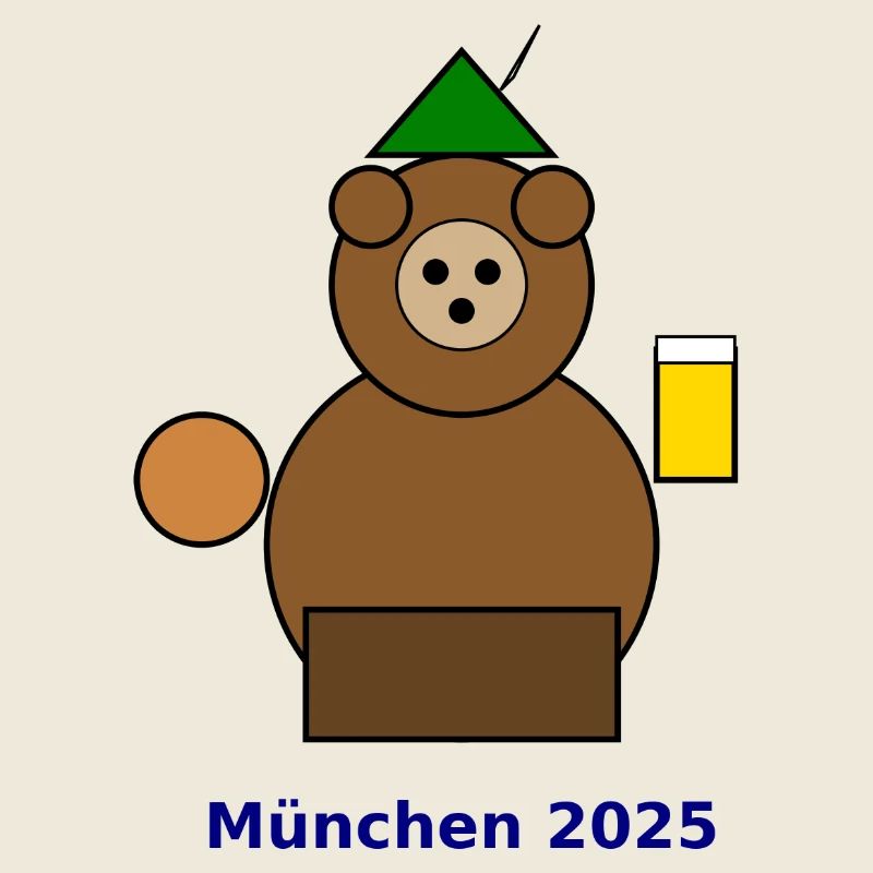 Munich Bear 2025 Festive Design