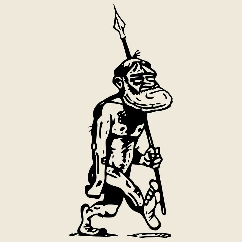 homme des cavernes Ancêtre Grand singe Évolution