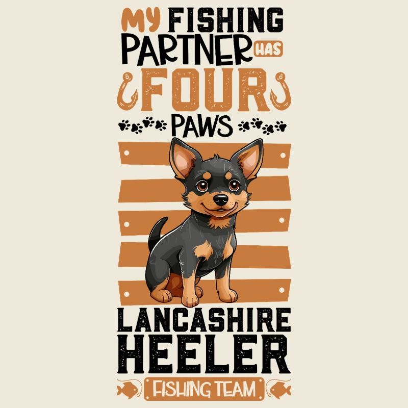 Pêche et Lancashire Heeler