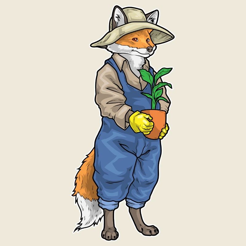 Jardin de plantes Fox Gardener