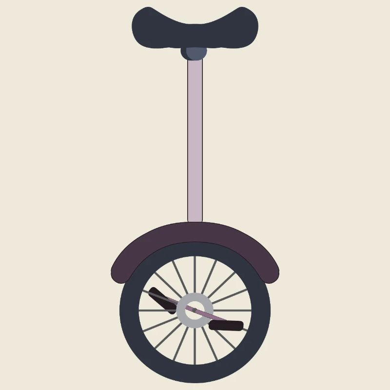 Einrad Einradfahrer