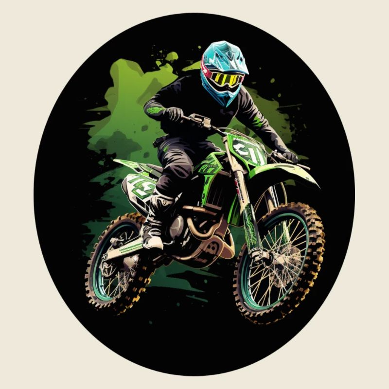 Éclaboussures de motocross