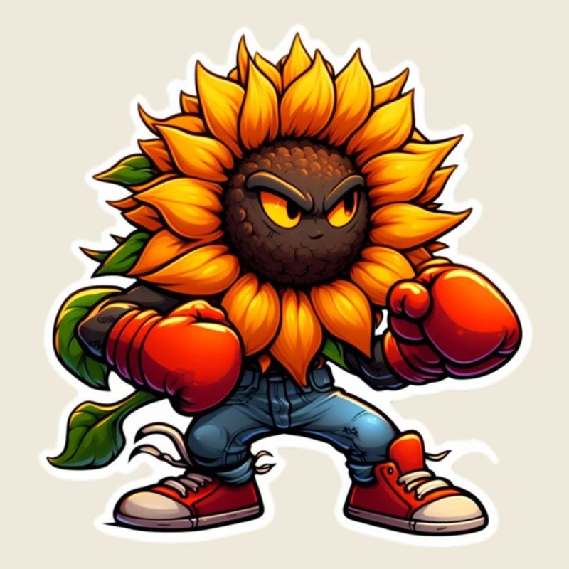 Sunflower enters the ring