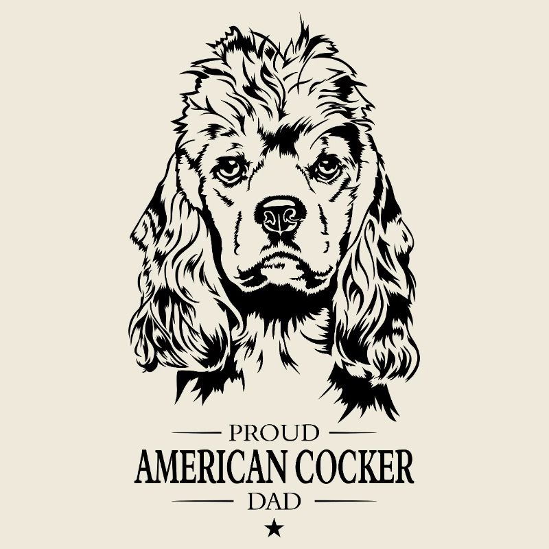 American Cocker Dad Hunde Cocker Spaniel Wilsigns