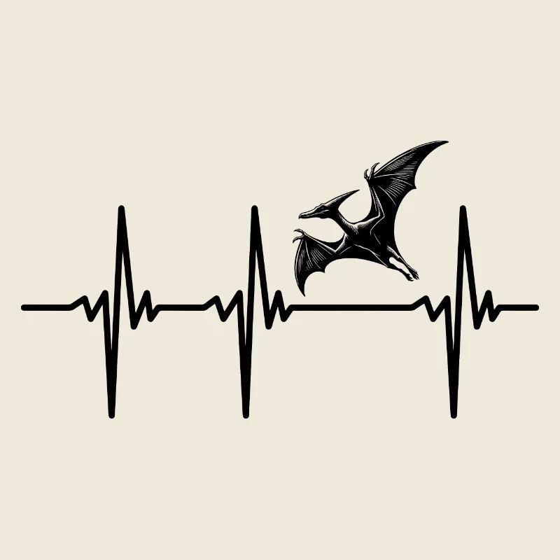 Herzschlag Dinosaurier Flugsaurier Dino Pteranodon