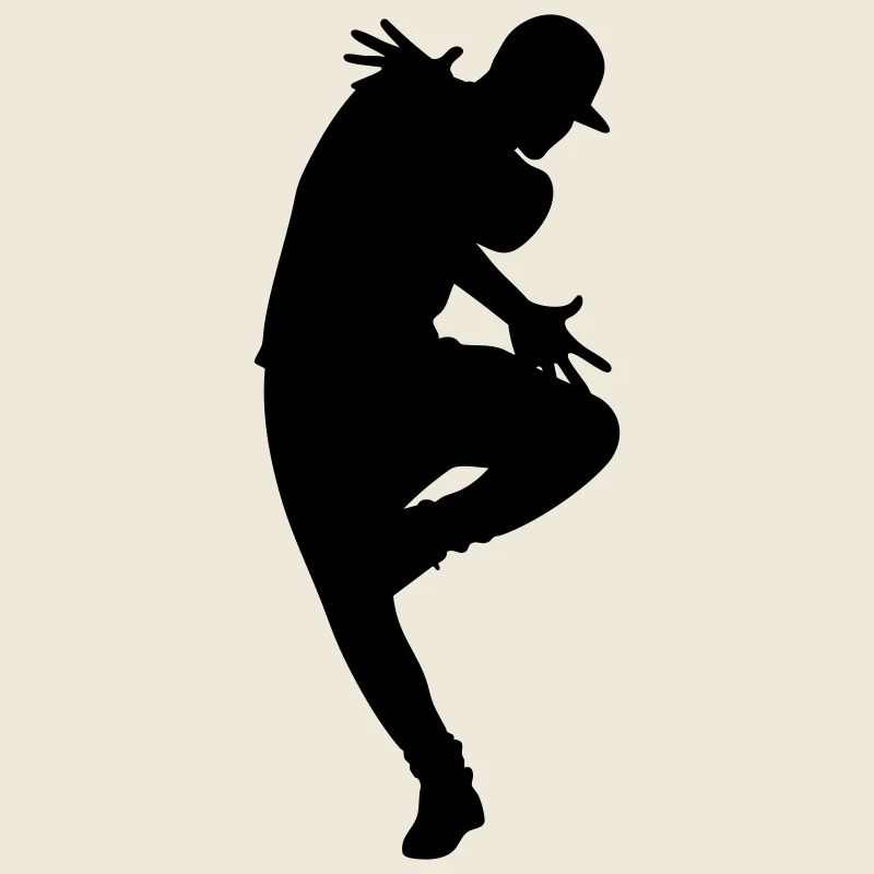 B-Boy Silhouette – Breakdance Flow