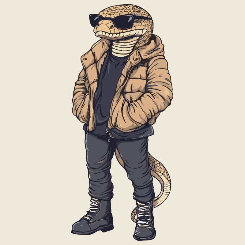 Snake Cobra Cool Winter