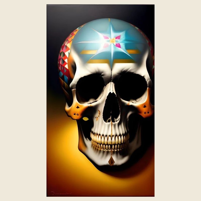 Mexikanischer Schädel