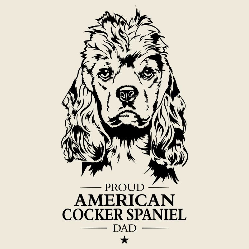American Cocker Spaniel Dad Hunde Wilsigns