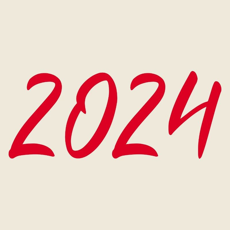 2024 Réveillon du Nouvel An rouge
