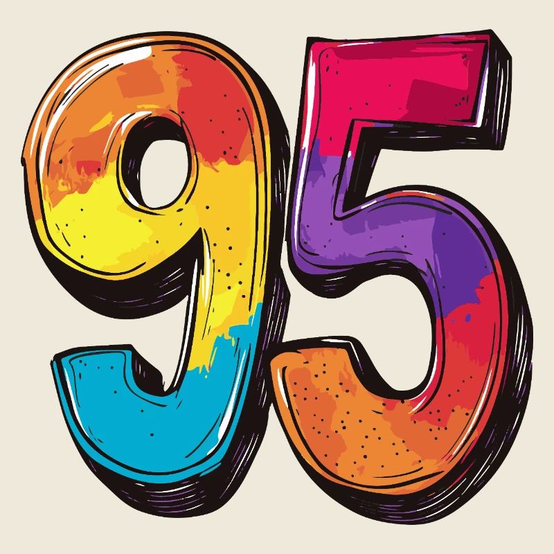 Symbole du chiffre 95