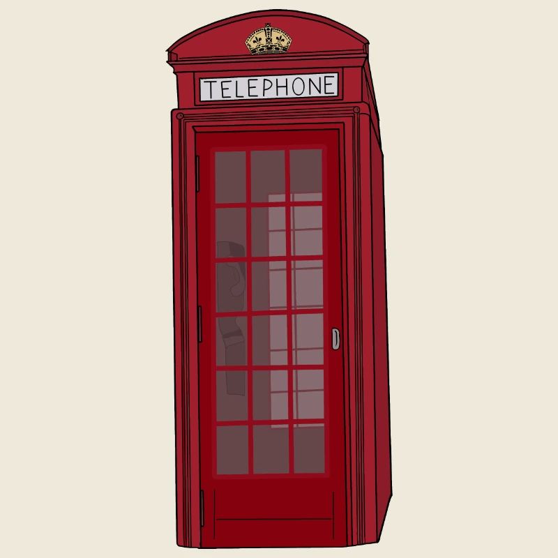 Cabine Téléphonique Téléphone Vintage