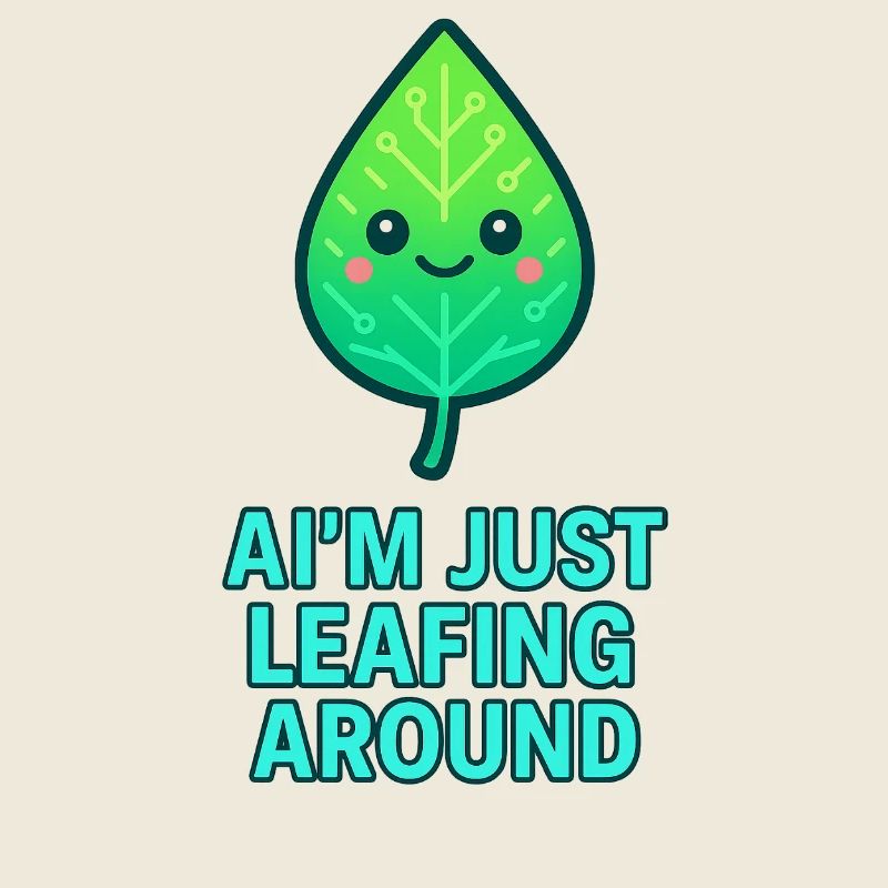 I'm just leafing around – Leaf design