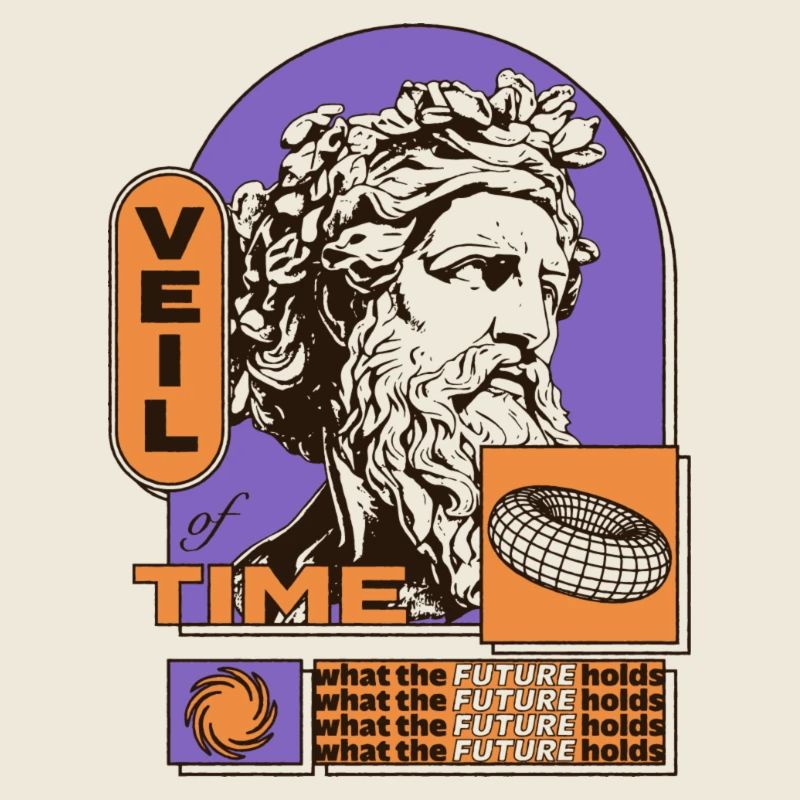 Conception de collage de tendance