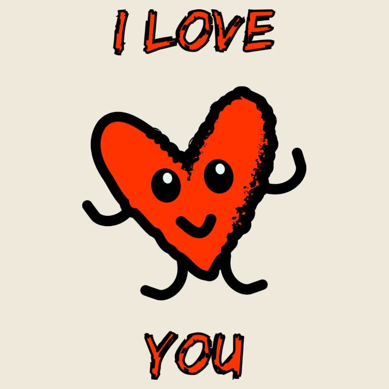 SAINT VALENTIN. COEUR. JE T'AIME. I LOVE YOU
