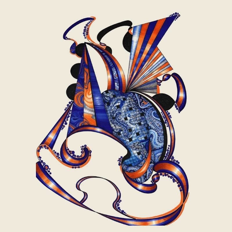 BlueOrange Fabric Ribbons