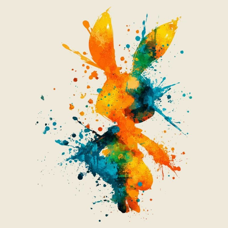 Abstract_Watercolor_Bunny_Rabbit_Splatter
