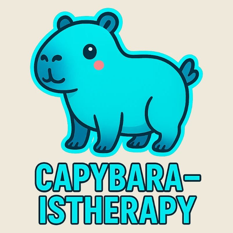 Capybara Therapy Motif