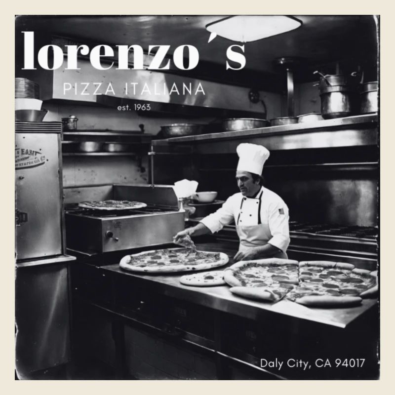 Lorenzos Pizza Logo