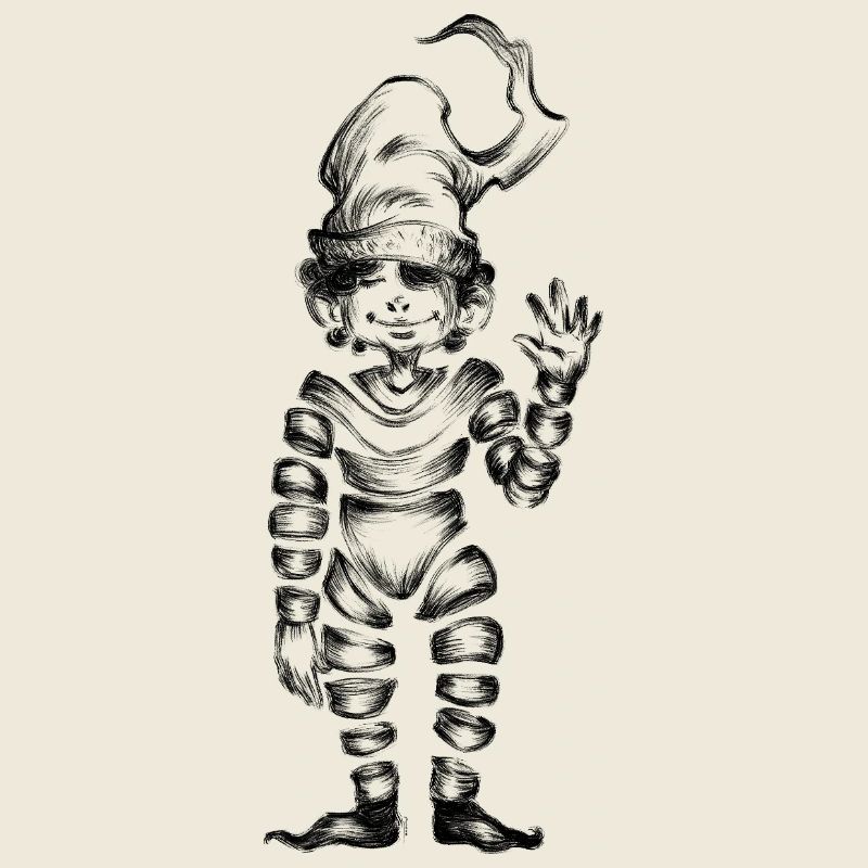 Kleines schwarzes Unsichtbares