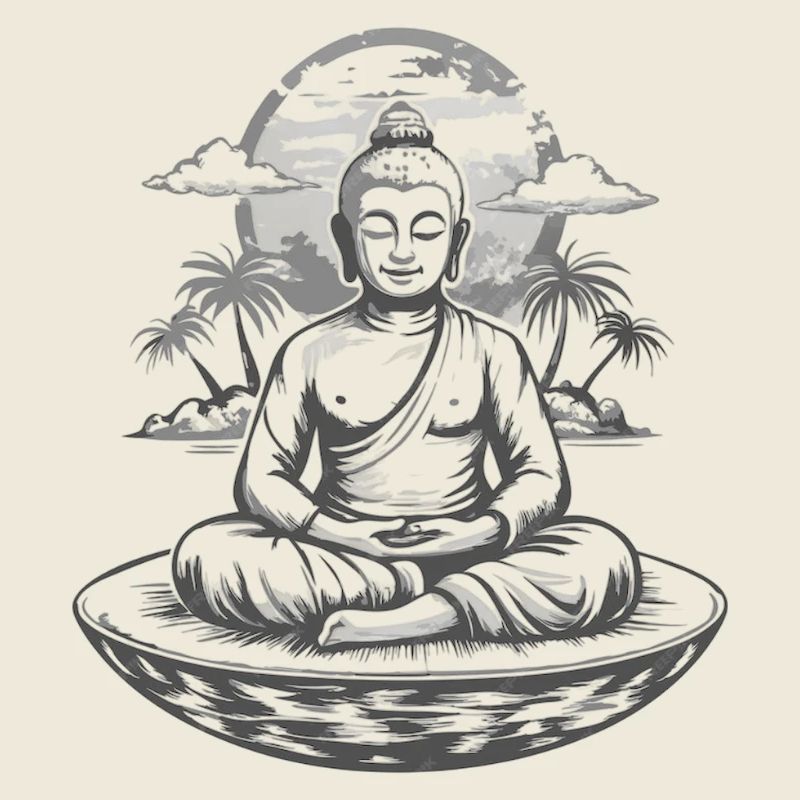Buddha: Zen attitude