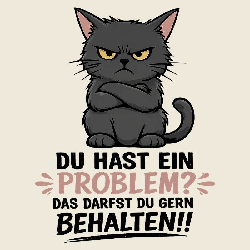 Du hast ein Problem, das darfst du behalten