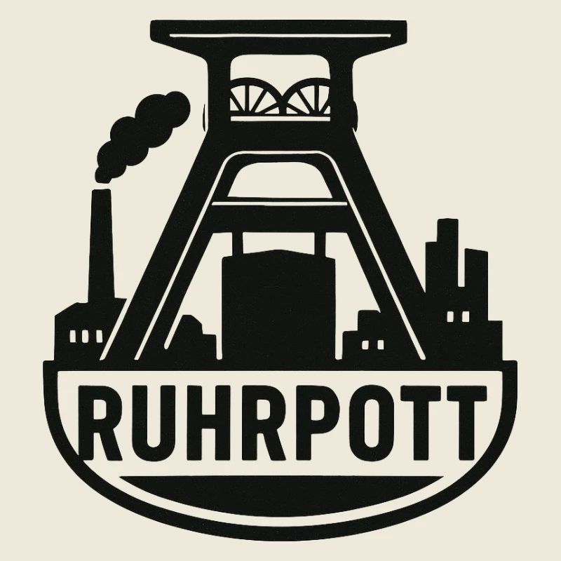 Ruhrpott Industrie Silhouette