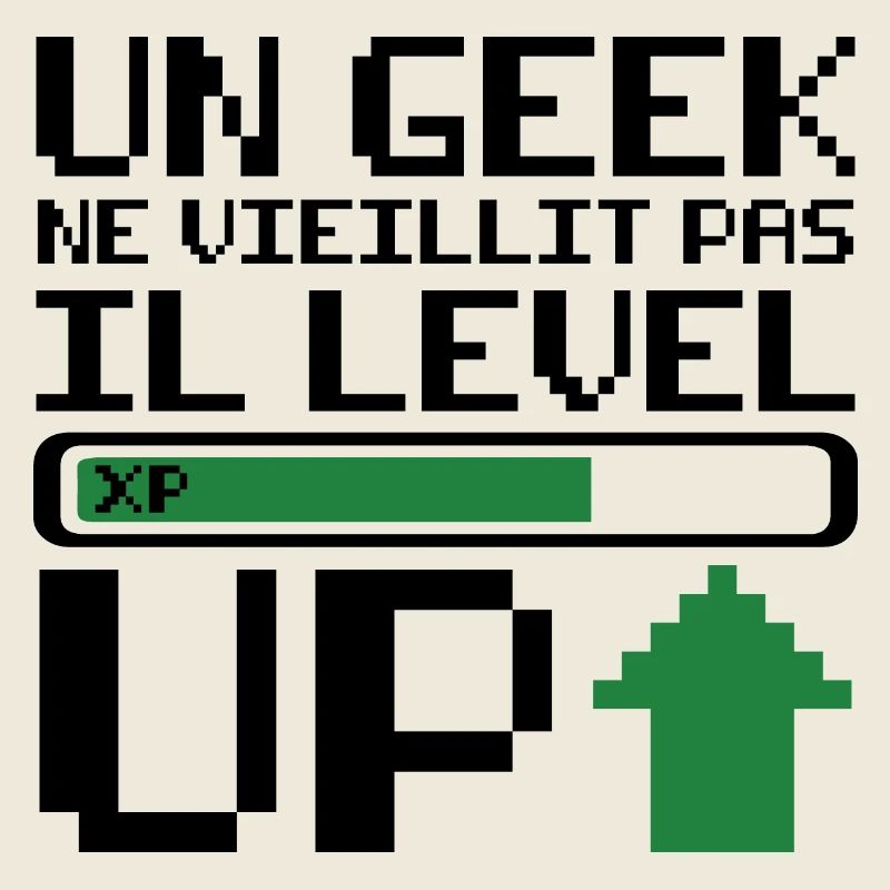 Un geek ne vieillit pas il level up