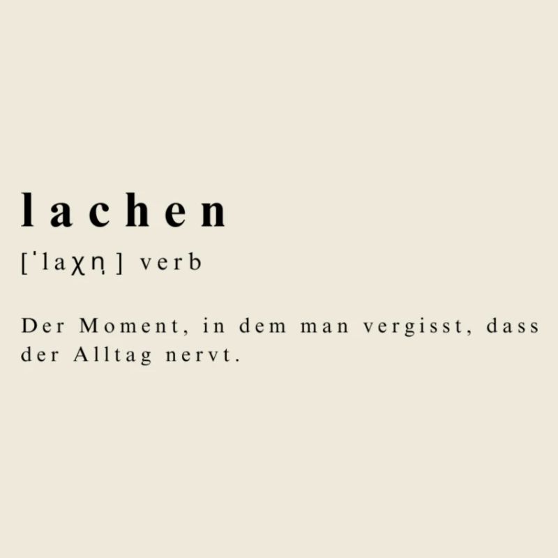 Laughter - verb - definition - phonetic transcription