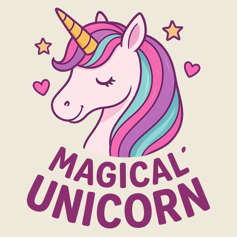 Magic Unicorn Pastel Shine