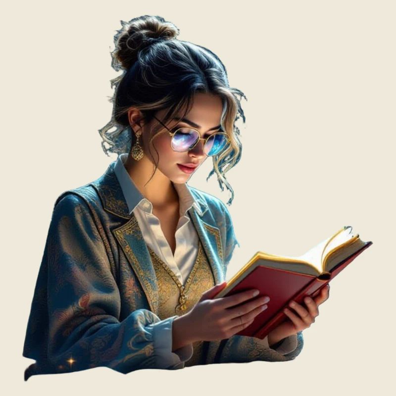 Literarische Glamour Blazer Ästhetik