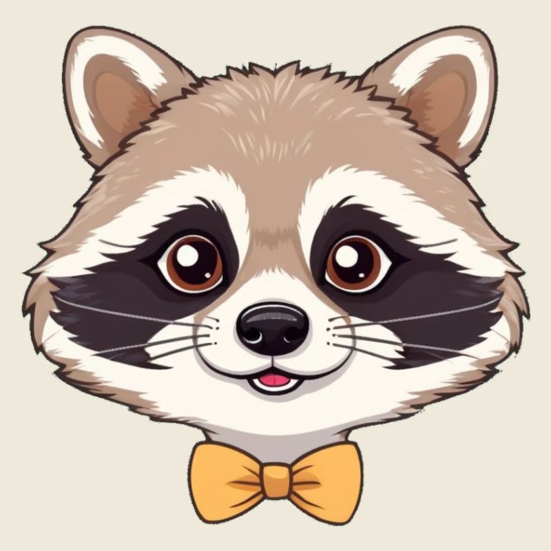 Herr Waschbär kawaii