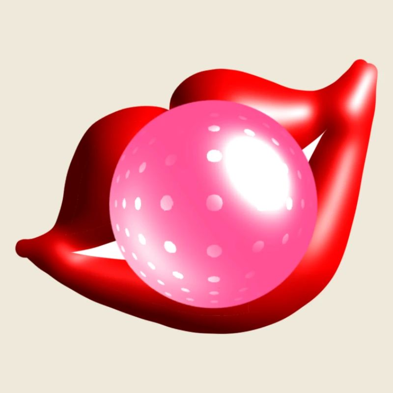Bubble gum bubble