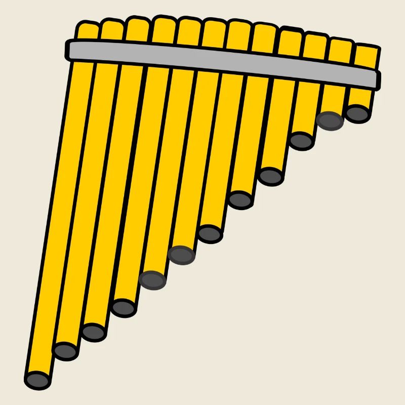 Pan flute bamboo