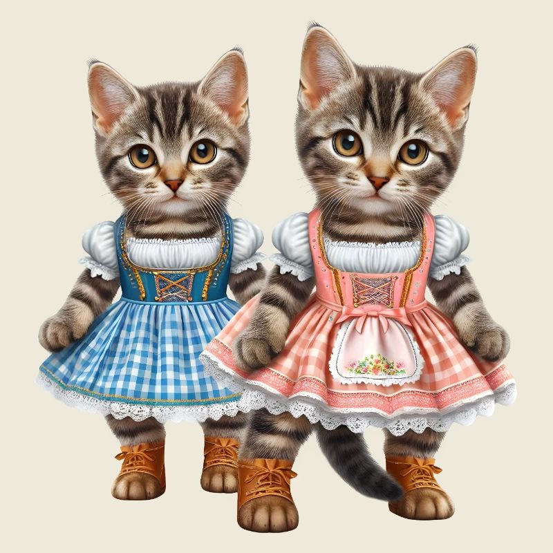 Chatons Dirndl