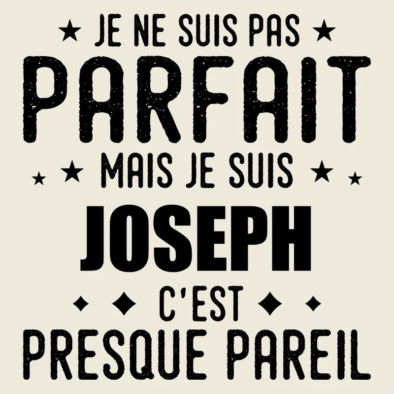 Joseph: authentic, imperfect, top, perfection