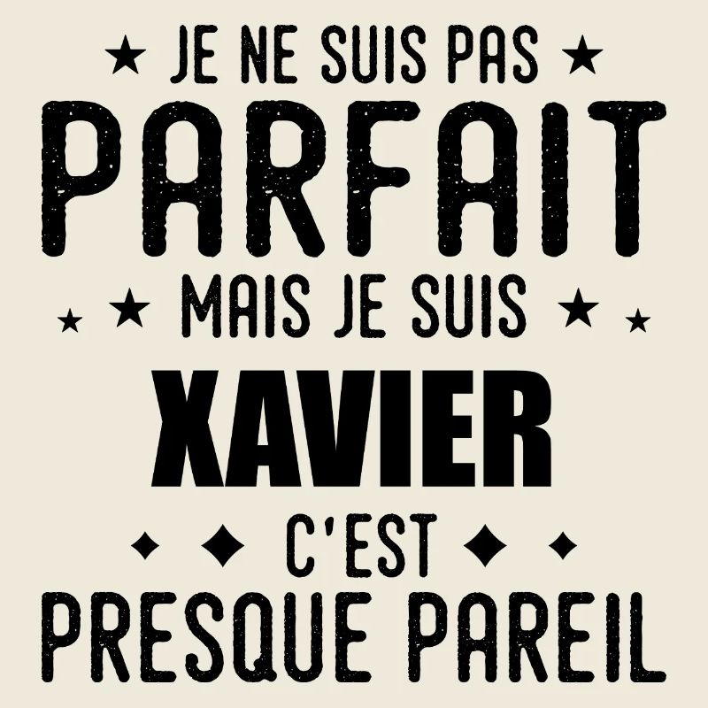 Xavier: authentisch, unvollkommen, oben, Perfektion