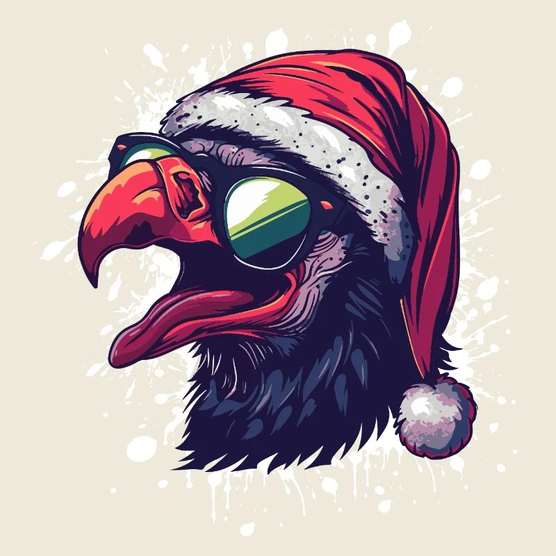 Harpy Bird Christmas Funny Eagle