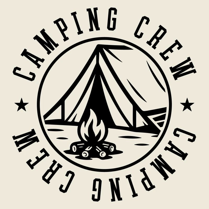 Camping Crew Tente Feu de camp